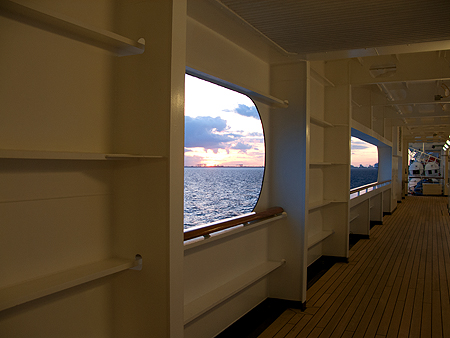 Holland America sunset cruise