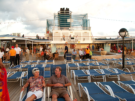 Holland America Noordam Cruise Deck