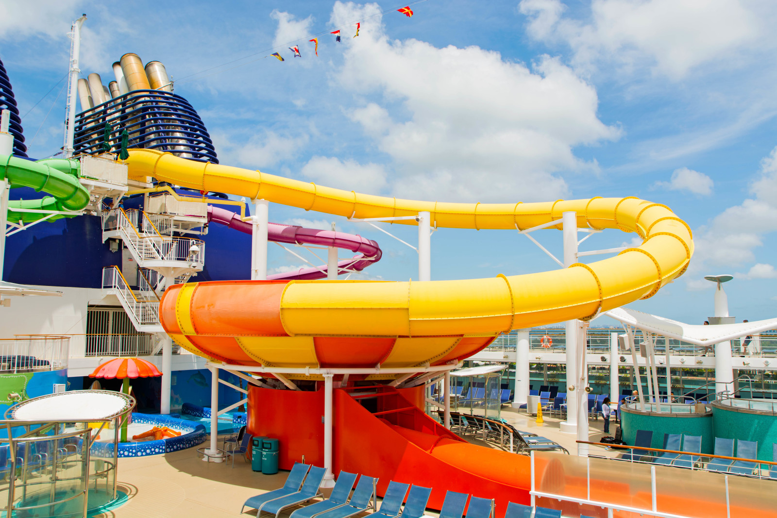Water slides!!!