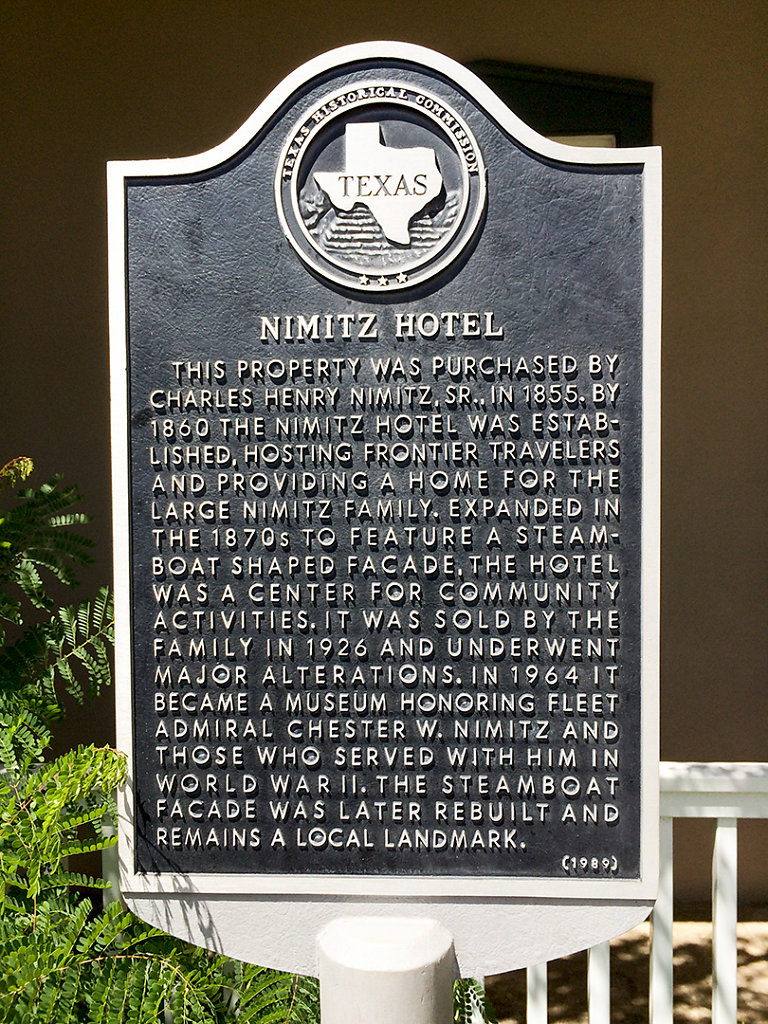 Nimitz Hotel Historic Marker