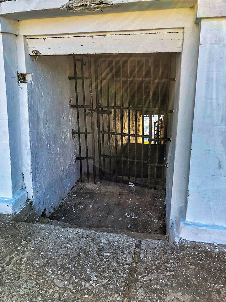 Prison cell?